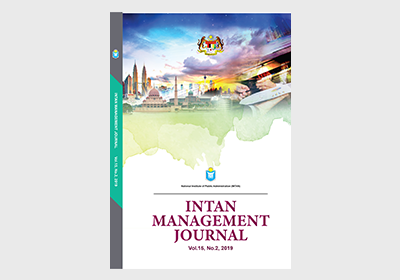 INTAN Management Journal <br>Vol. 15, No. 2, 2019</br>