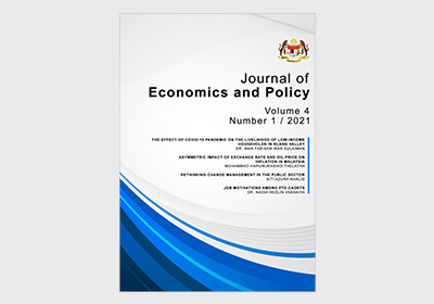 Journal of Economics and Policy <br>Vol. 4, No. 1, 2021</br>